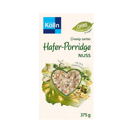 Kölln Cremig-zartes Hafer-Porridge Nuss 375g