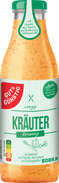 GUT&GÜNSTIG Kräuter Dressing 500ml