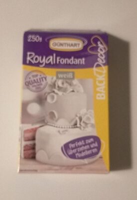Günthart Royal Fondant weiß 250g