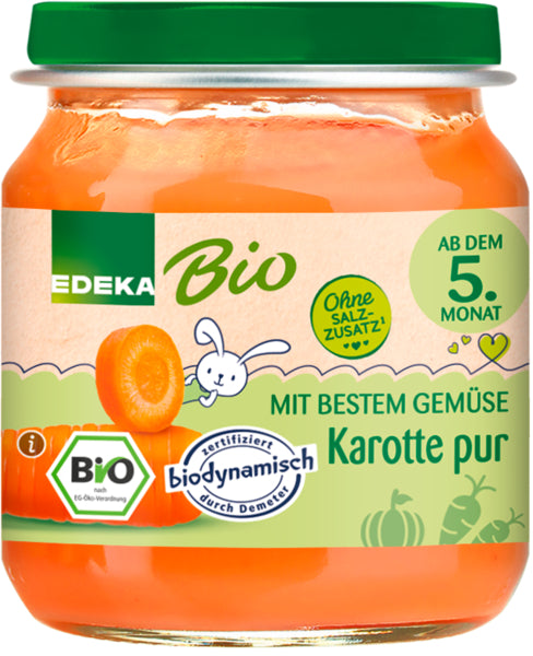 Demeter EDEKA Karotte pur ab dem 5.Monat 125g