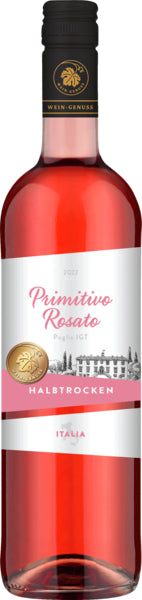 Wein-Genuss Primitivo Rosato Puglia halbtrocken IGT 0,75l