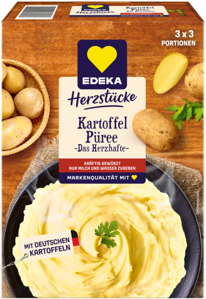 EDEKA Herzstücke Kartoffelpüree das Herzhafte 225g