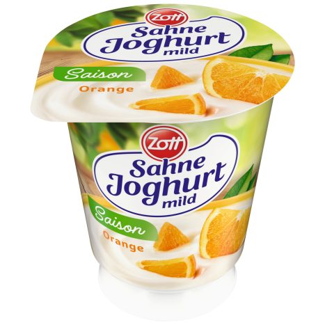 Zott Sahnejoghurt Orange 150g