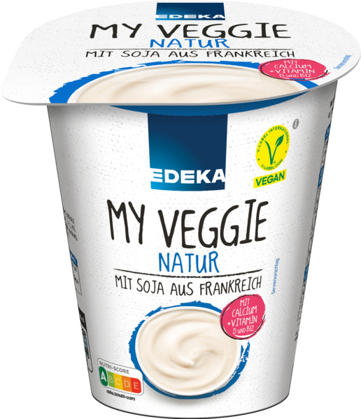 EDEKA My Veggie Veganer Sojaghurt ungesüßt 500g