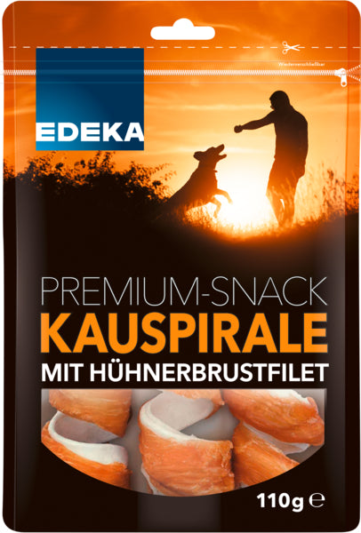 EDEKA Premium-Snack Kauspirale mit Hühnerbrust 110g