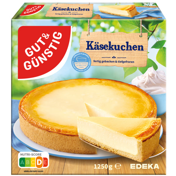 GUT&GÜNSTIG Käsekuchen 1250g