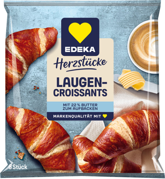 EDEKA Herzstücke Laugenbuttercroissant 360g