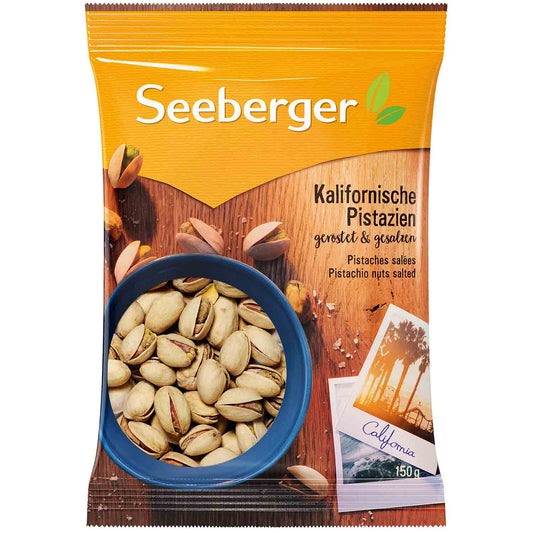 Seeberger Pistazien geröstet gesalzen 150g
