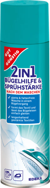 GUT&GÜNSTIG Sprühstärke/Bügelhilfe 2in1 500ml