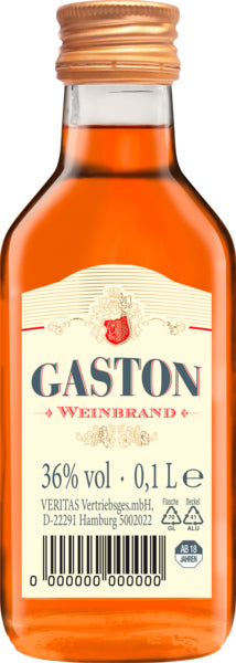 GASTON Weinbrand 36% 0,1l