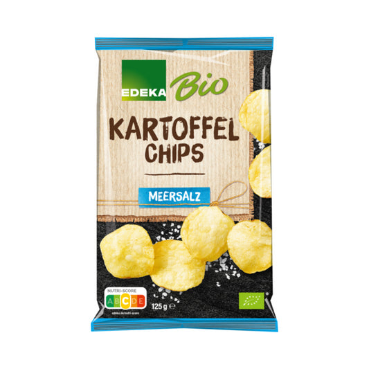 Bio EDEKA Kartoffelchips Salz 125g