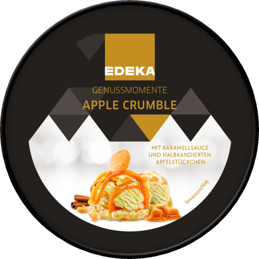 EDEKA Genussmomente Apple Crumble Eiscreme 500ml