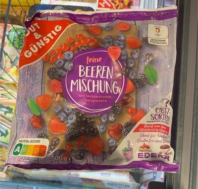 GUT&GÜNSTIG Beerenmischung 500g