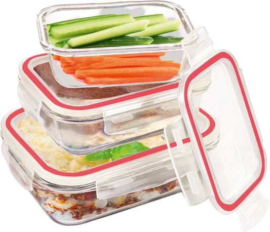 EDEKA zuhause Glasdosen-Set 3tlg.