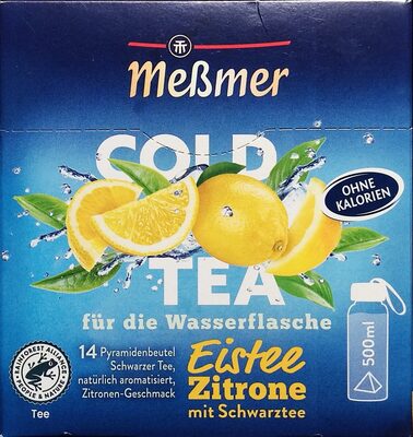 Meßmer Cold Tea Eistee Zitrone 14ST 38,5g