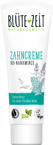 BLÜTEZEIT Zahncreme Bio-Minze 75ml