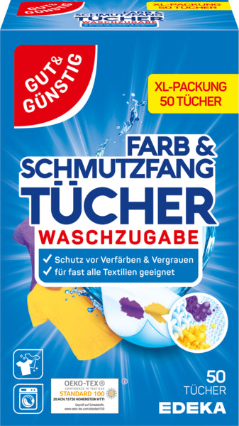 GUT&GÜNSTIG Farb-und Schmutzfangtücher 50ST