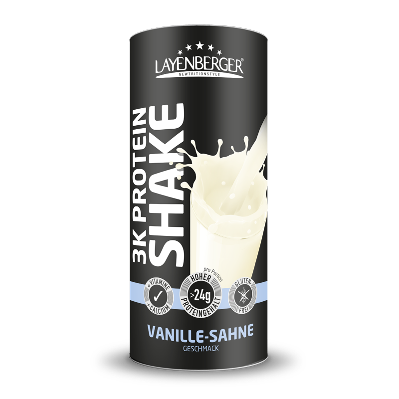 Layenberger 3K Protein-Shake Vanille-Sahne 360g