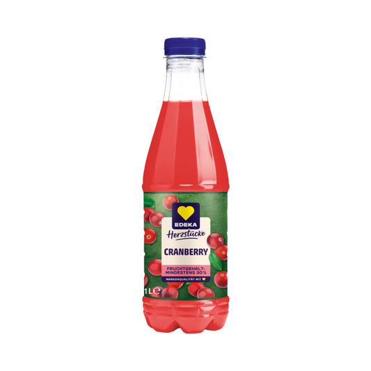 EDEKA Herzstücke Cranberry 1l DPG