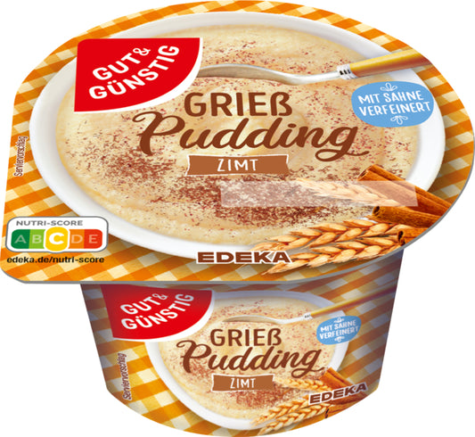 GUT&GÜNSTIG Grießpudding Zimt 175g