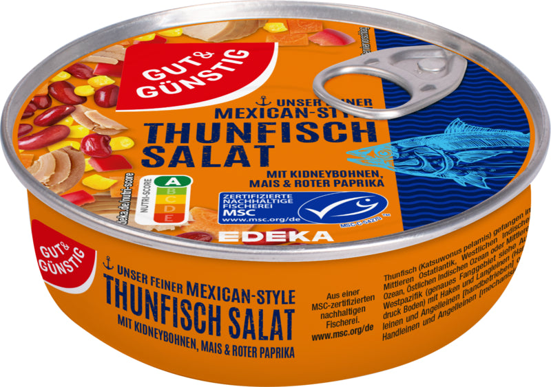 MSC GUT&GÜNSTIG Thunfischsalat Mexican 160g