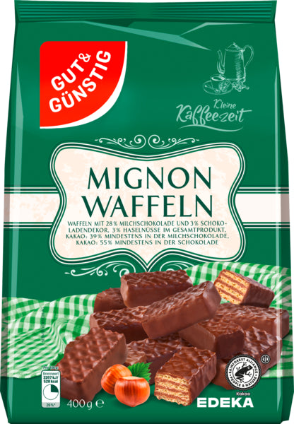 GUT&GÜNSTIG Mignonwaffeln 400g