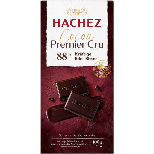 Hachez Cocoa 88% Premier Cru 100g