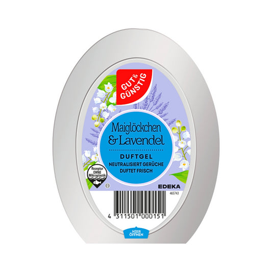 GUT&GÜNSTIG Duftgel Maiglöckchen&Lavendel 150g