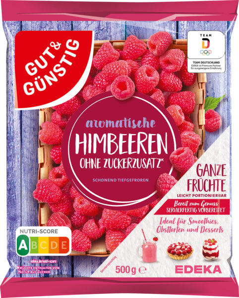 GUT&GÜNSTIG Himbeeren 500g