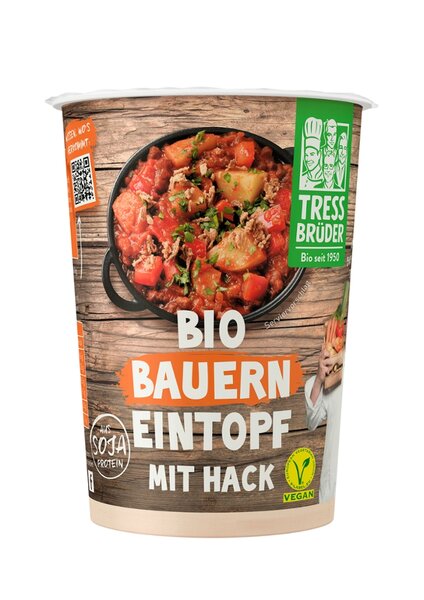 Bio Tressbrüder Bauerneintopf mit Hack 450g