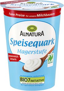 Demeter Alnatura Speisequarkzubereitung Magerstufe 500g MW