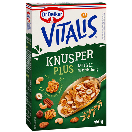 Dr.Oetker Vitalis Knusper Plus Nussmischung 450g