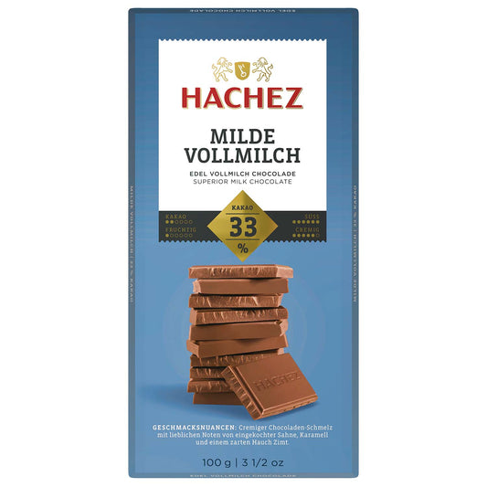 Hachez Tafel Milde Vollmilch 33% 100g