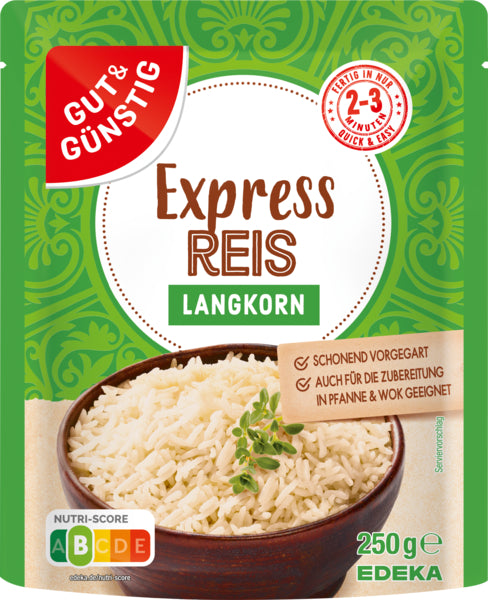 GUT&GÜNSTIG Expressreis Langkorn 250g