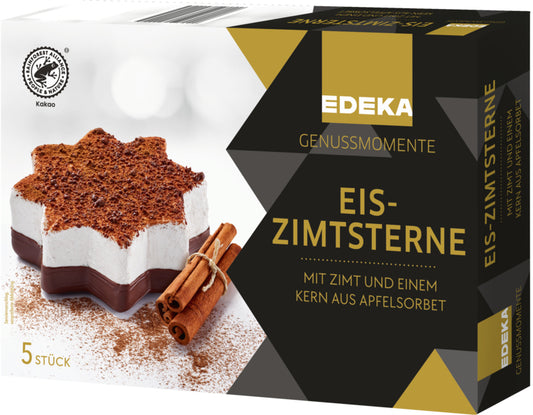 EDEKA Genussmomente Zimteissterne 5x80ml