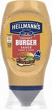 Hellmann's Chunky Burger Sauce 250ml