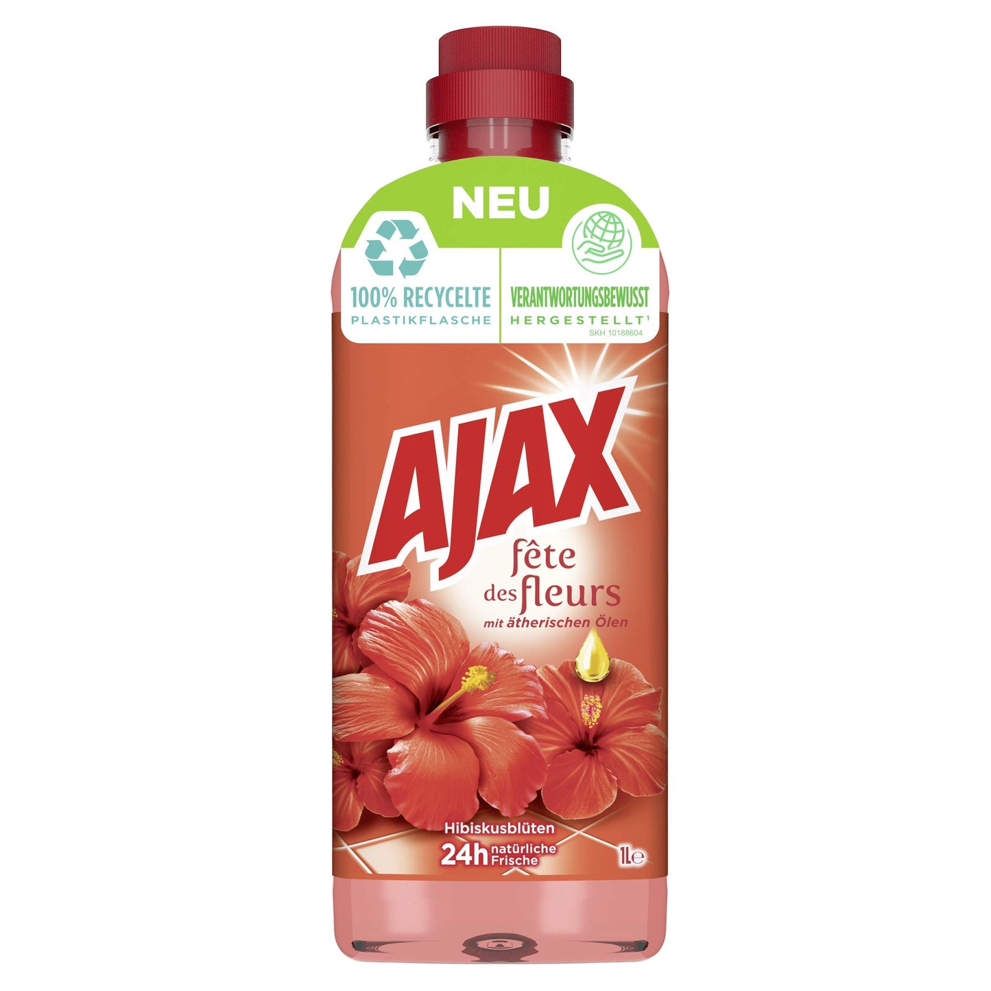 Ajax Allzweckreiniger Hibiskusblüten 1l