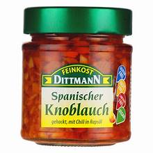 Feinkost Dittmann Knoblauch gehackt Chili 130g