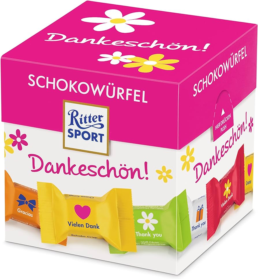 Ritter Sport Schokowürfel Dankeschön 176g