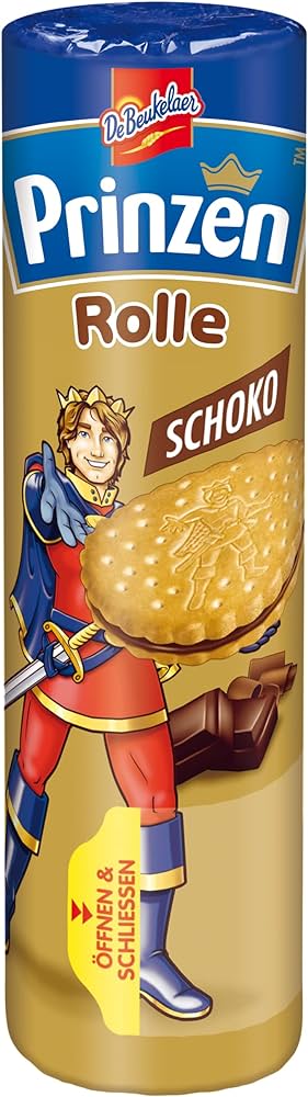 De Beukelaer Prinzen Rolle Schoko 400g+50g