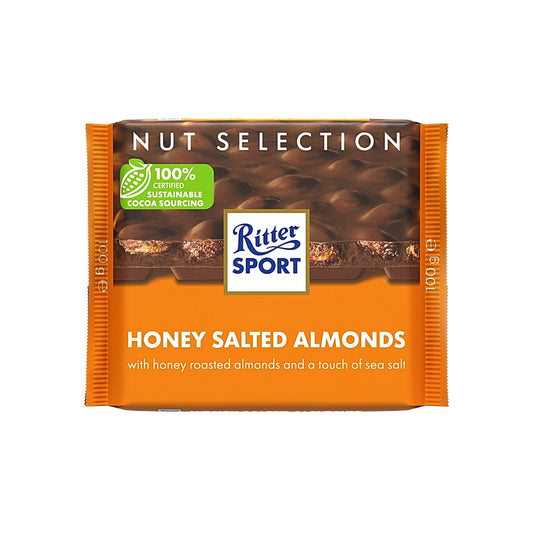 Ritter Sport Nuss Klasse Honig-Salz-Mandel Tafel 100g