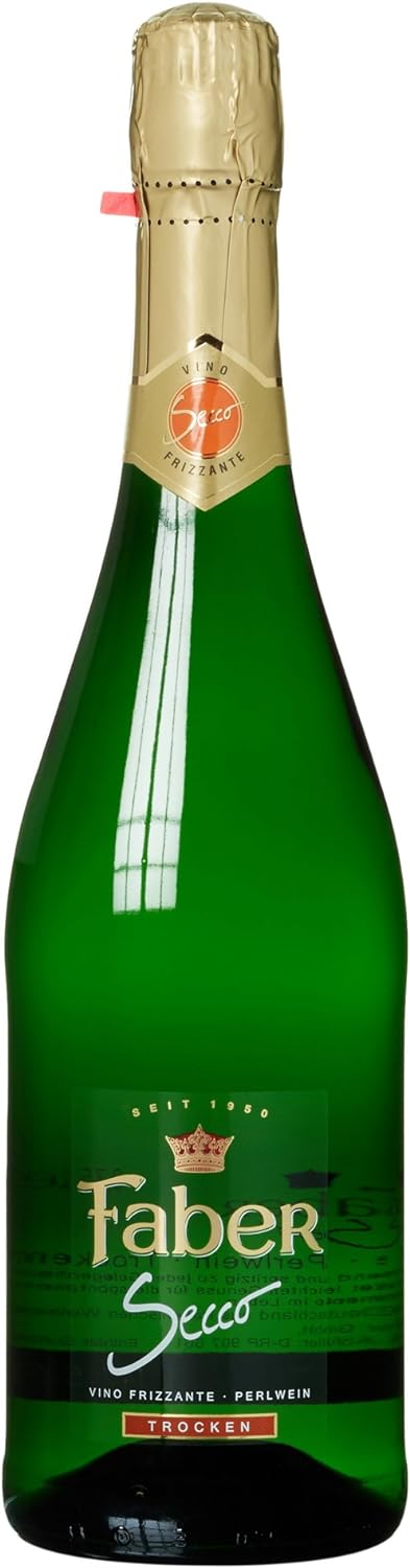 Faber Secco Vino Frizzante Perlwein trocken 0,75l