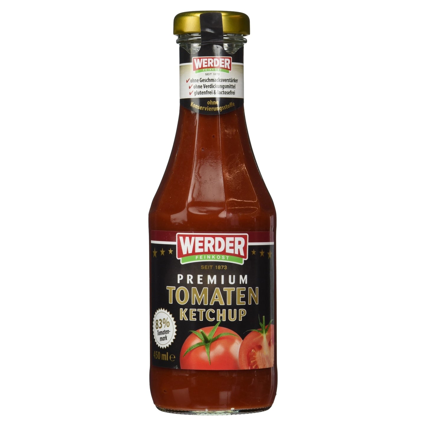 Werder Premium-Tomatenketchup 450ml