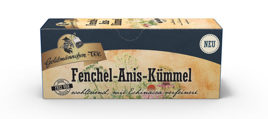 Goldmännchen-Tee Fenchel-Anis-Kümmel mit Echinacea 25ST 50g