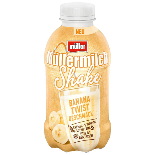 Müllermilch Shake Banana Twist 400ml DPG