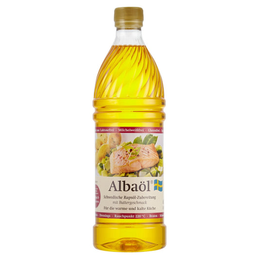 Albaöl Schwedische Rapsölzubereitung mit Buttergeschmack 750ml