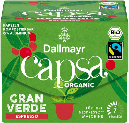 Bio Dallmayr Capsa Granverde Lungo Espresso 10ST 56g