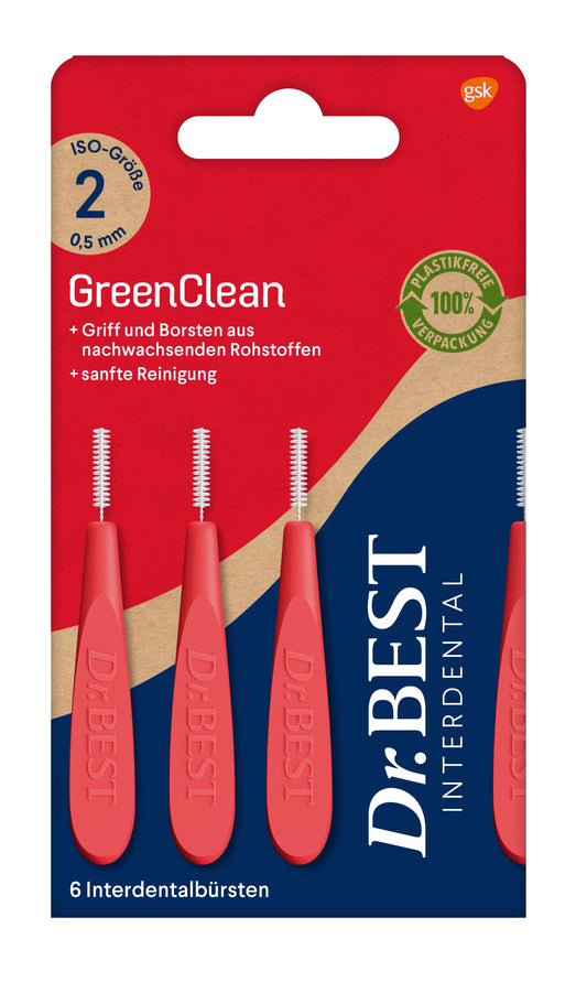 Dr.Best Interdentalbürste GreenClean Gr.2