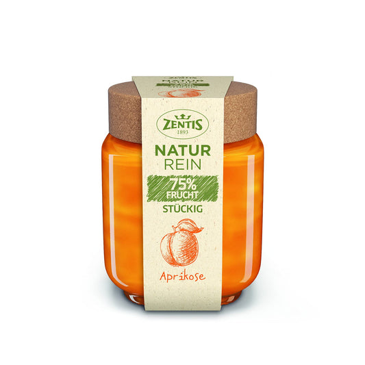 Naturrein 75% Fruchtaufstrich Aprikose 200g