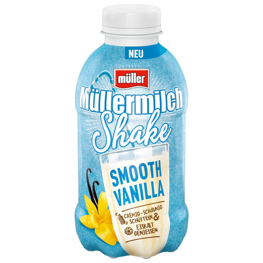 Müllermilch Shake Smooth Vanilla 400ml DPG